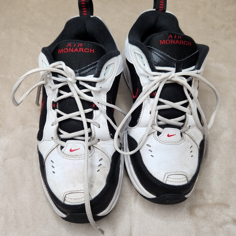 Nike Air Monarch IV Black And White